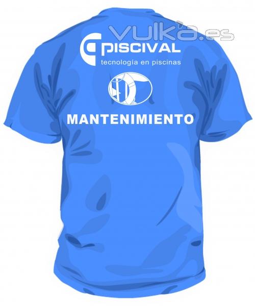 PISCIVAL PISCINAS; uniforme