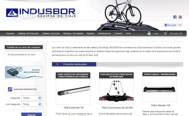 Indusbor, Venta de Equipos de Viaje