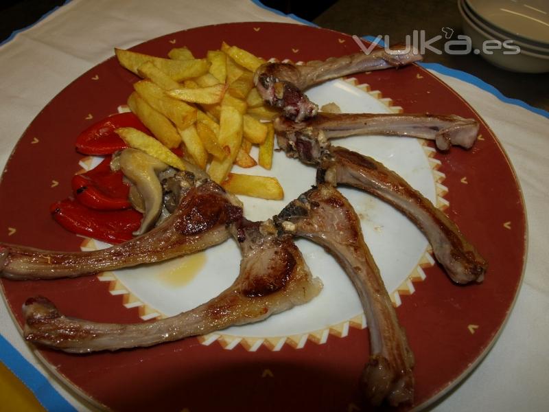 chuletillas de lechal