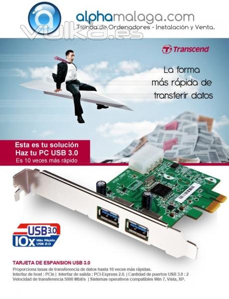 USB 3.0 - 10 veces ms rpido (agregalo en tu torre)