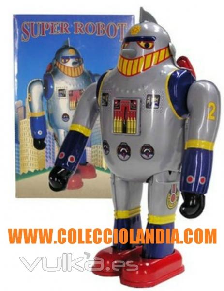 colecciolandia.com ( Robot de Hojalata ) Juguetera Madrid Robots de Hojalata