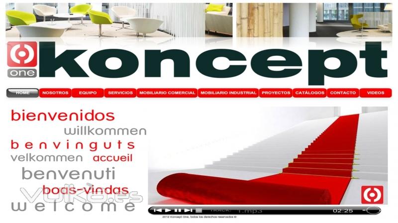 KONCEPT ONE | mobiliario y equipamiento comercial