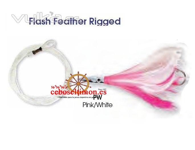 www.ceboseltimon.es - Seuelos Flash Feather Rigger