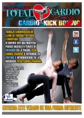 Designdcl: total cardio training cartel de verano propuesta 3