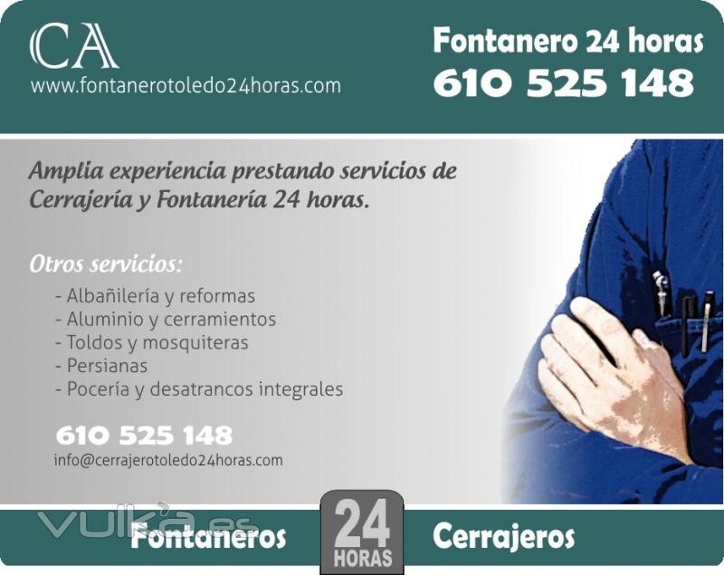 Fontanero Toledo 24 horas