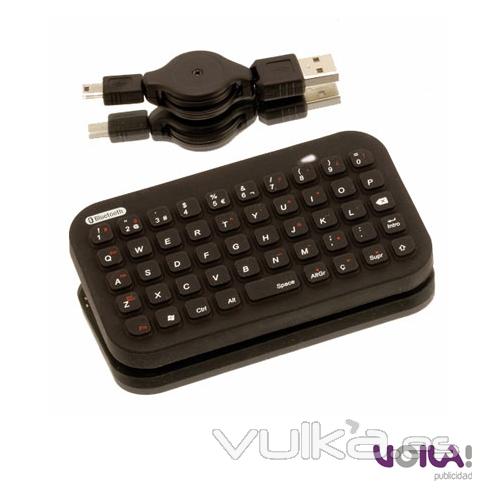 Teclado compatible para iPad e iPhone