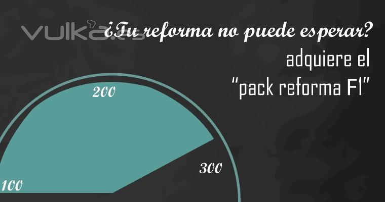 Madrileña de reformas. Empresa de reformas en Madrid. Tu reforma en tiempo record con el pack f1!