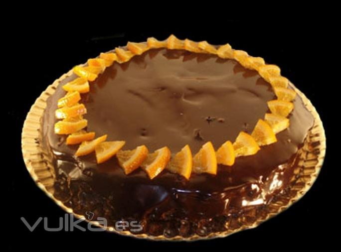 Chocolate Negro con Naranja