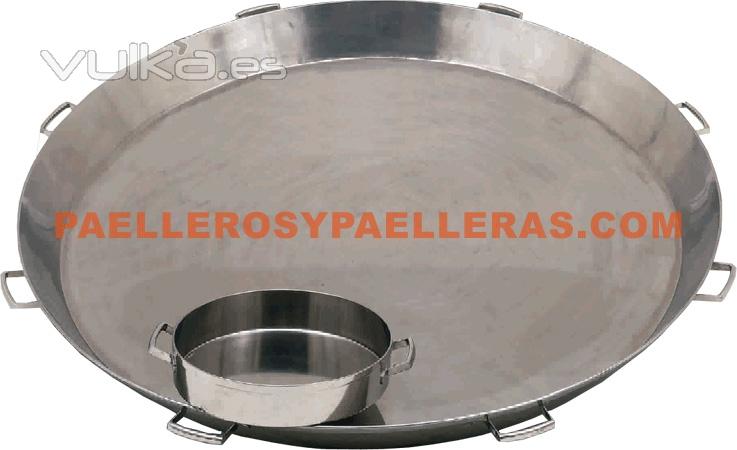 Fabrica de paellas gigantes hechas a mano sin limite de raciones. Para Grandes eventos. Paelleras.