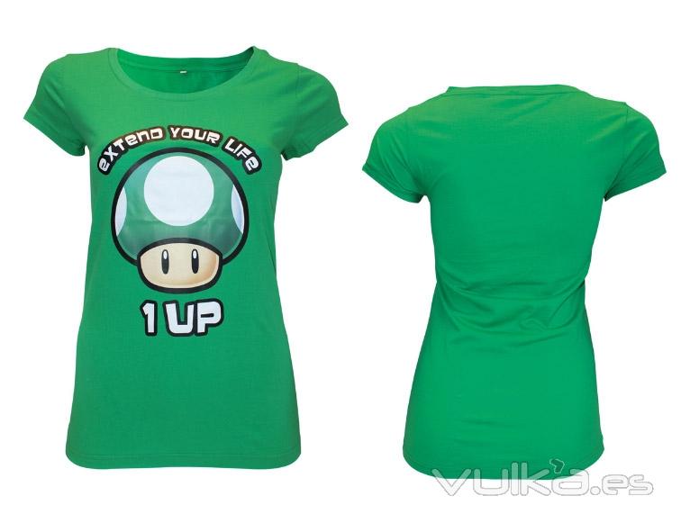 Camiseta Nintendo 1UP
