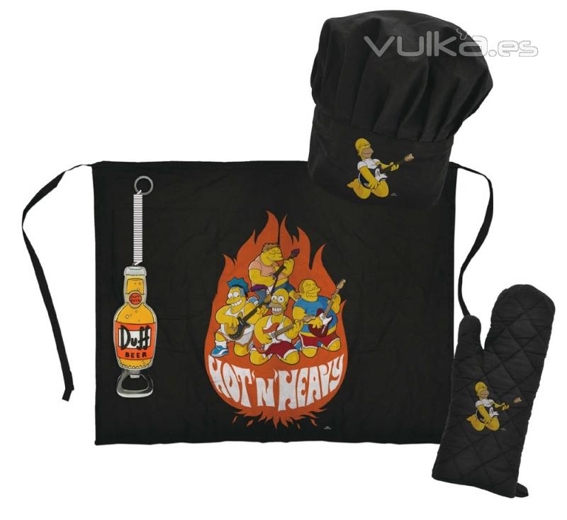 Kit de accesorios de cocina Los Simpson