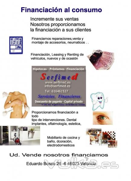 Serfimed financiacin al consumo