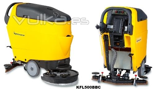 Fregadora industrial Kruger KFL500BBC en  www.maquinarialimpiezalamarc.com