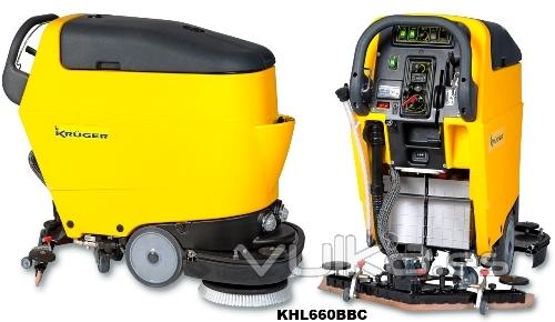 Fregadora industrial Kruger KFL660BBC en  www.maquinarialimpiezalamarc.com