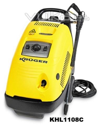 Hidrolimpiadora profesional agua caliente Kruger modelo KHL11085C en www.maquinaria.com