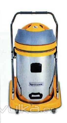aspirador profesional para polvo y agua de Kruger KRA330 en www.maquinarialimpiezalamarc.com