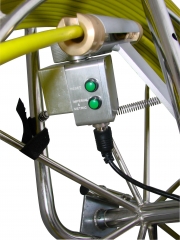 Contador métrico integrado en el modelo TUBICAM XL