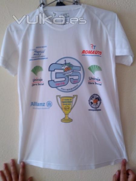 Ejemplo camiseta en Sublimación