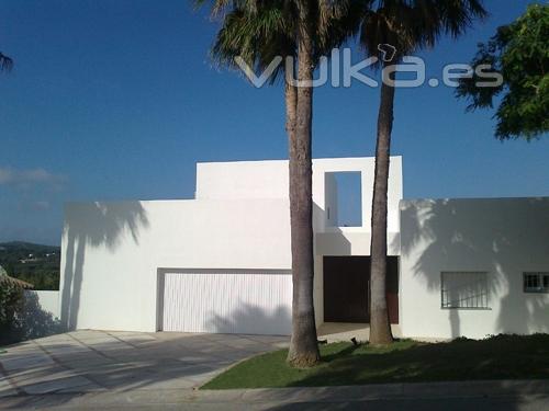 house RT_ SOTOGRANDE- alzado principal_2008-2011_n+a arquitectos