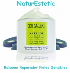 Mollet del valles balsamo reparador pieles sensibles nataloe aloe vera gel 100% natural thalissi