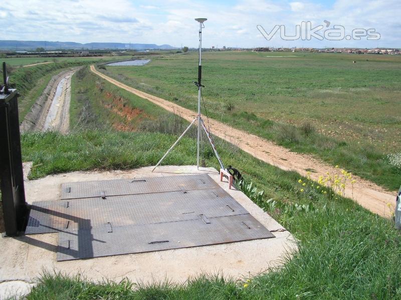 Trabajos de topografía para los trabajos de peritación y segregación de finca.