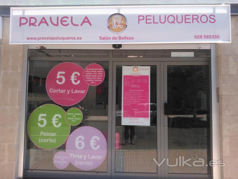 Fachada Salon de Belleza