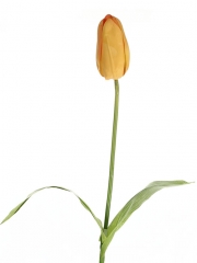 Tulipanes artificiales de calidad tulipan artificial tacto natural naranja oasis decor