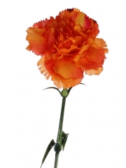 Claveles artificiales economicos clavel artificial naranja gama economica oasis decor