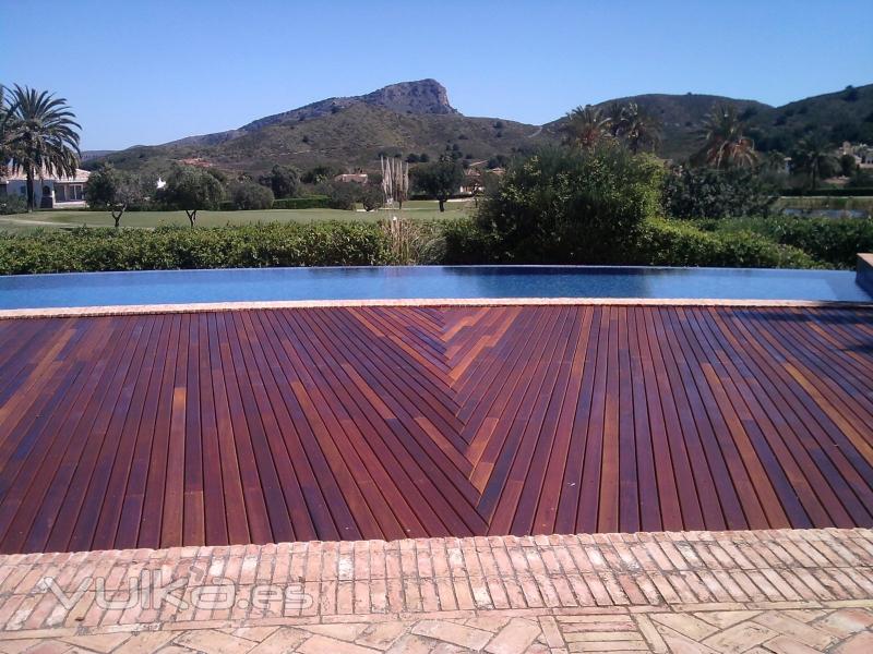 TARIMA EXTERIOR MADERA IROKO