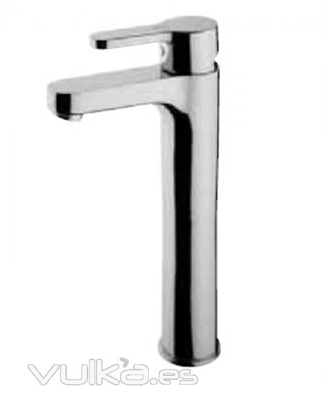 Monomando lavabo caño alto Zip de Galindo en www.griferiapymarc.com