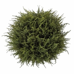 Plantas artificiales planta bola cedro artificial verde 40 en la llimona home