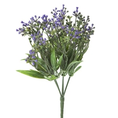 Plantas artificiales con flores planta eucalipto artificial bayas lavanda en la llimona home