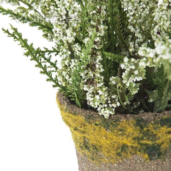 Plantas artificiales con flores. Planta astilbe artificial blanca 16 en La Llimona home (1)