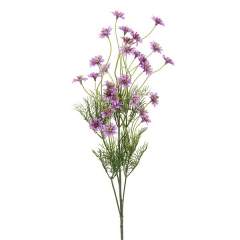 Plantas artificiales con flores. rama margaritas artificiales flores lilas 75 en la llimona home