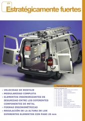 Equipamiento de furgonetas