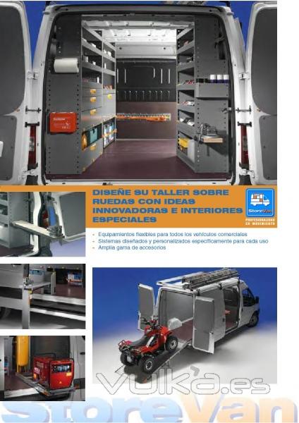 EQUIPAMIENTO INTERIOR DE FURGONETAS INANSUR