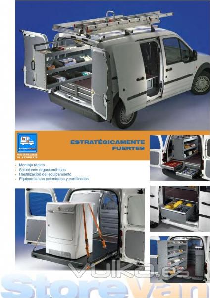 EQUIPAMIENTO INTERIOR DE FURGONETAS INANSUR