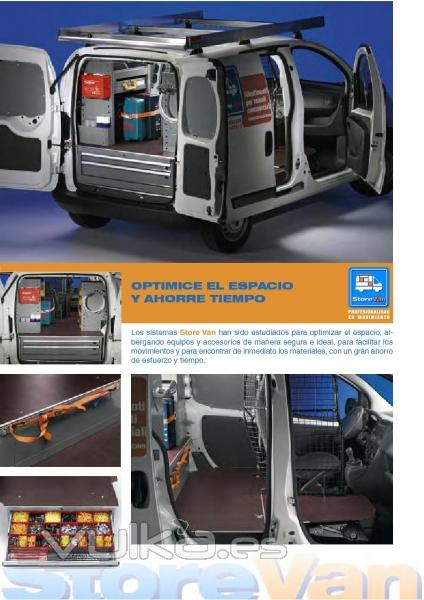 EQUIPAMIENTO INTERIOR DE FURGONETAS INANSUR