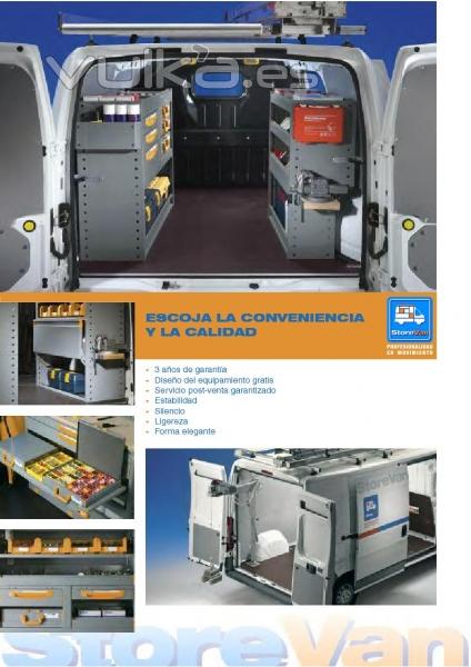 EQUIPAMIENTO INTERIOR DE FURGONETAS INANSUR