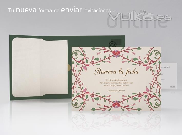 Invitaciones online - reserva de fecha- www.invitaenunclic.com