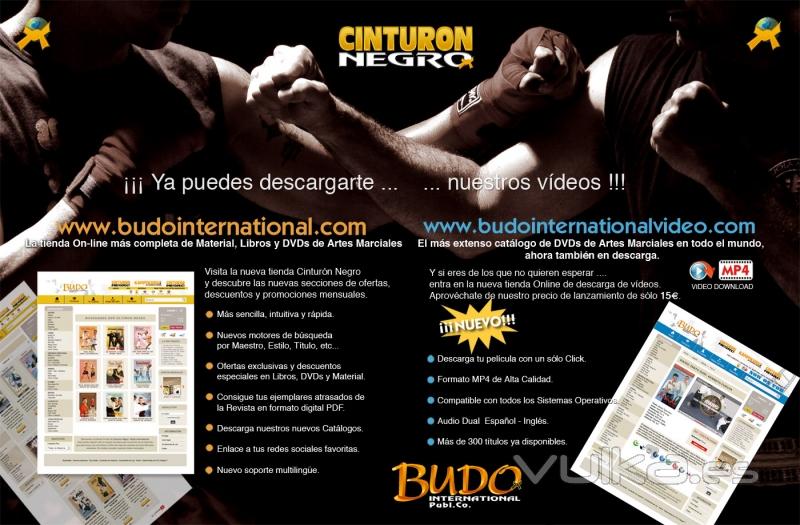 Tienda Artes Marciales Material Libros DVD y ahora videos en descarga