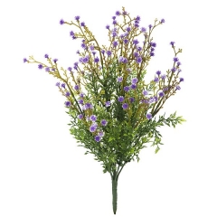 Plantas artificiales con flores. planta flores bush gypsophila artificial lila en la llimona home 1