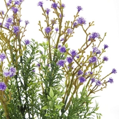 Plantas artificiales con flores. planta flores bush gypsophila artificial lila en la llimona home 2