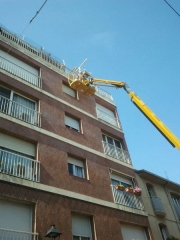 Rehabilitacion fachadas en barcelona, aerzo