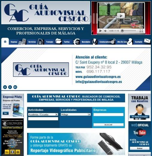 Guía Audiovisual Cespro | Guía y Servicios Audiovisuales y Publicitarios para Empresas