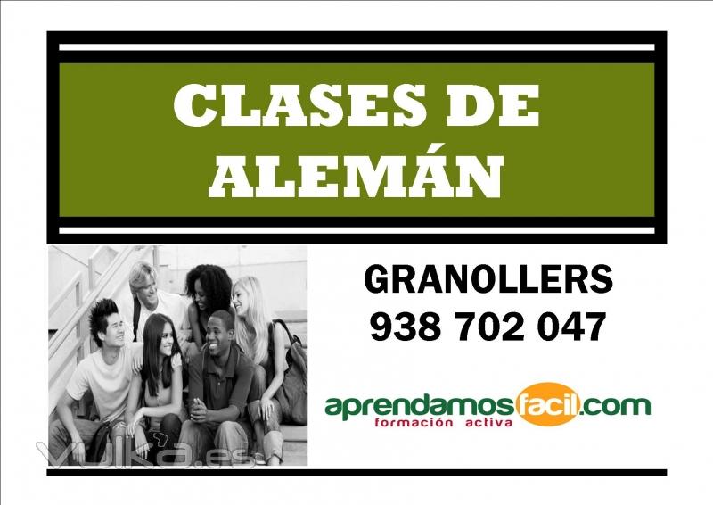 clases de alemn en granolllers  1hr / 5,50EUR