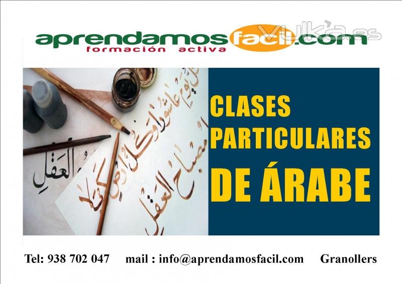 clases particulares de rabe en granollers