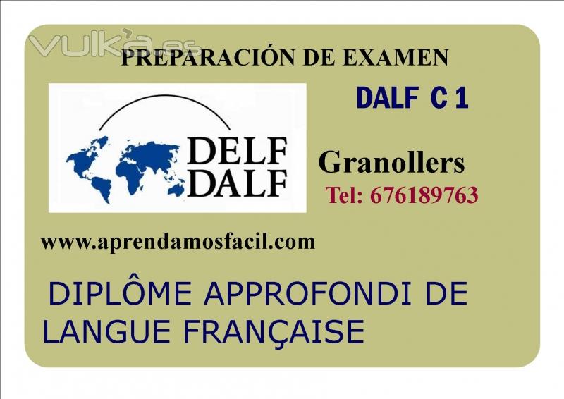 clases de preparacin para examen oficial de francs en grnaollers