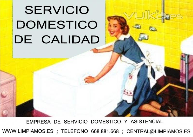 Empresa de servicio domestico. No te compliques con la nueva ley de empleadas del hogar.