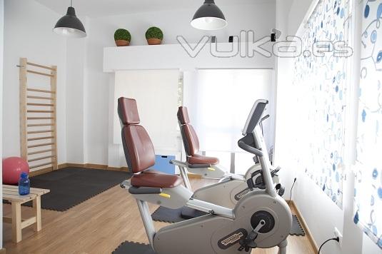 Sala de ejercicio cardiovascular y funcional